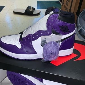 Jordan 1 High Court Purple
